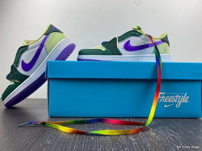1st Kicks Shoes 1 Low Doernbecher OG Jordan (2023) FD9665-351 Retro 0815